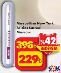 MAYBELLİNE NEW YORK FALSİES SURREAL BLACK MASKARA